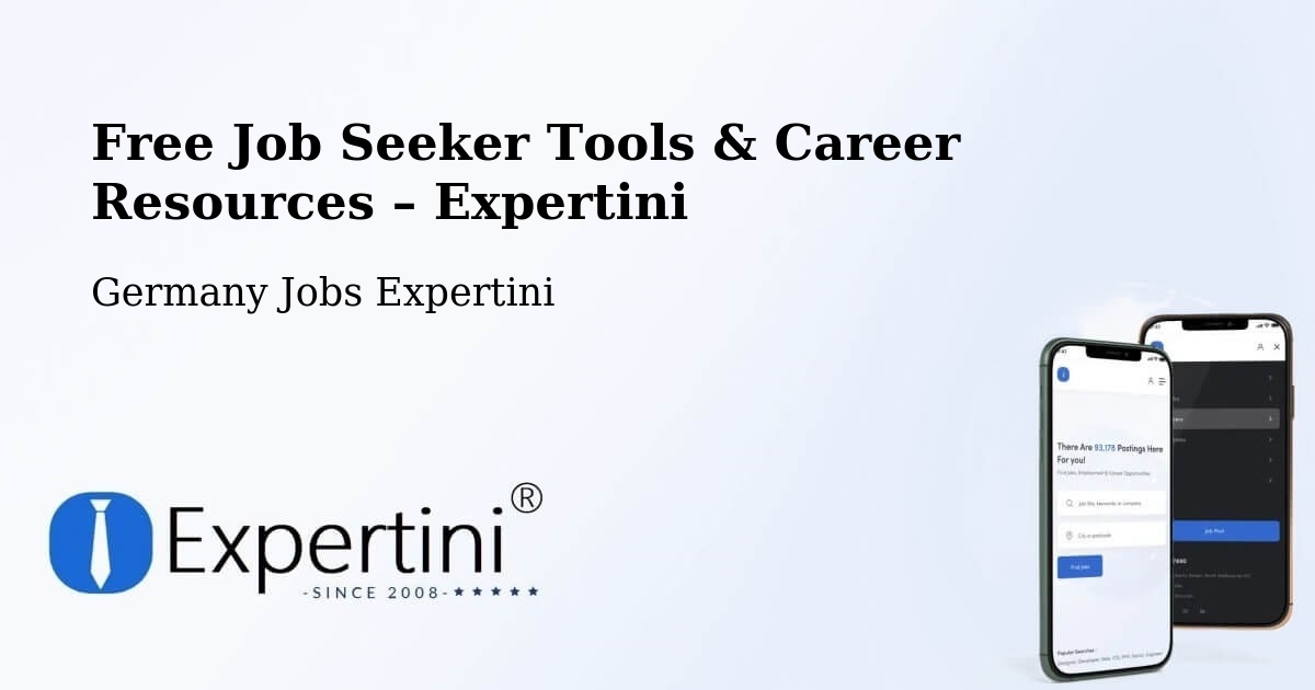 Free Job Seeker Tools & Career Resources – Grünhainichen - Grünhainichen, Germany Jobs Expertini
